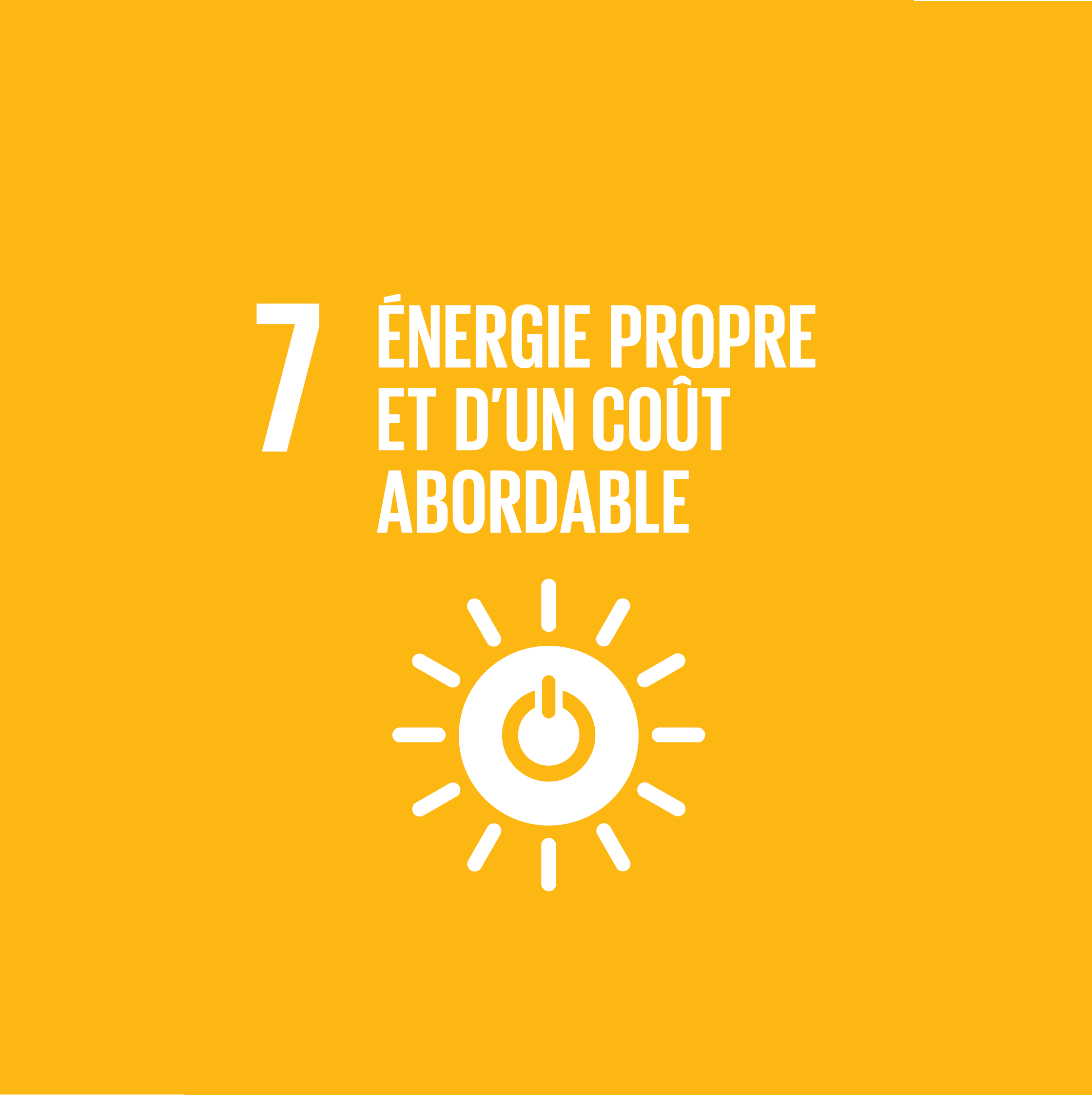 ODD 7- l’accès équitable à l´énergie